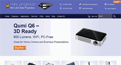 Desktop Screenshot of miniprojector.com.au